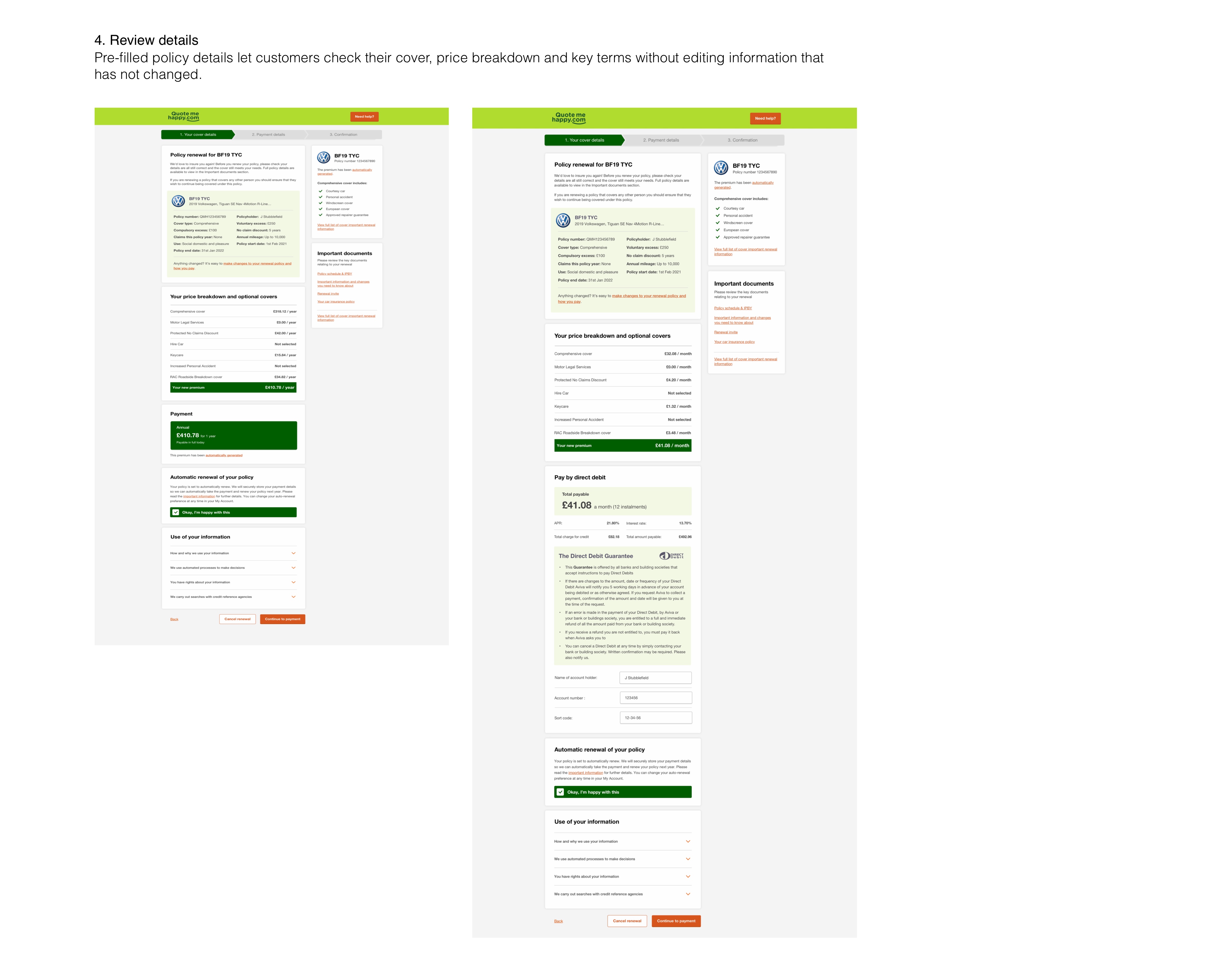 Reviewing cover and price with no changes